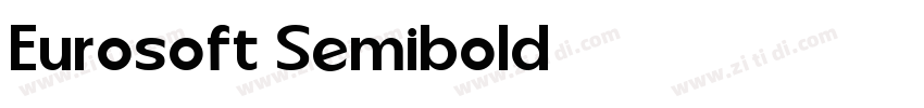 Eurosoft Semibold字体转换